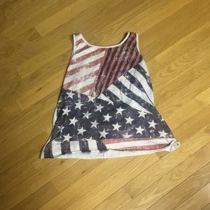 American flag shirt